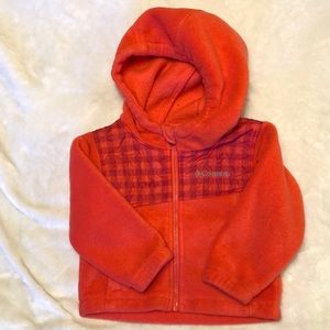 Columbia Fleece Zip Up Hoody 12 months